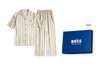 Peninsula City Pajama Set Men's Champagne