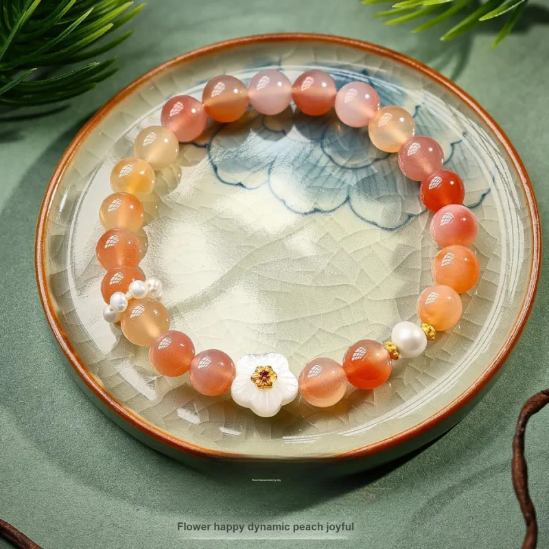 LAOMIAO Agate Bracelets Women's-4