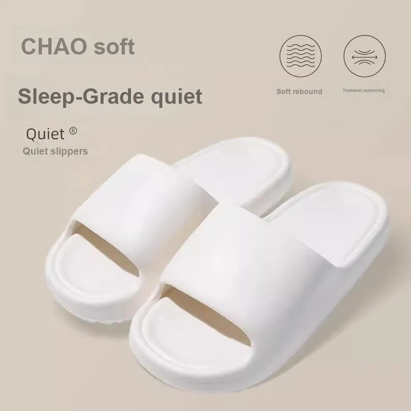 Ke Jiayi Squashy And Bouncy Feeling Platform Slippers Summer Bathroom Eva Home Bathing Plus Size, Slippers-1