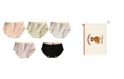 Caramella Underpants Women's Shopping Bag 5 Pack