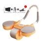 Orange Flat Elbow Support Abdominal Roller (Combo Tool Sets)