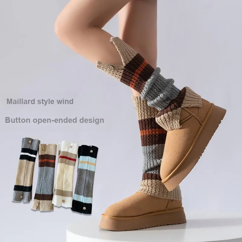 MIIOW Knee-High Socks Women's Combo Set-1