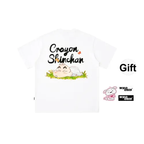 WHOOSIS X Карандаш SHIN Chan Коллаборация Серия T Рубашка Унисекс
