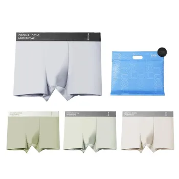 DUOQINGMAO Underpants Men's 4-Piece Gift Box Sets