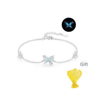 ZSY Silver 925 Bracelets Women's Box Good Luck