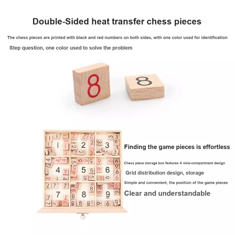 Lezhi By Me Sudoku Entry Level Nine Grid Puzzle Board For Enhancing Logical Thinking Toy Board Games-2
