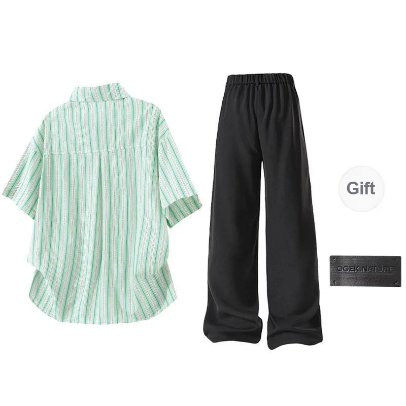 OGEK Shirt Matching Sets Unisex-4