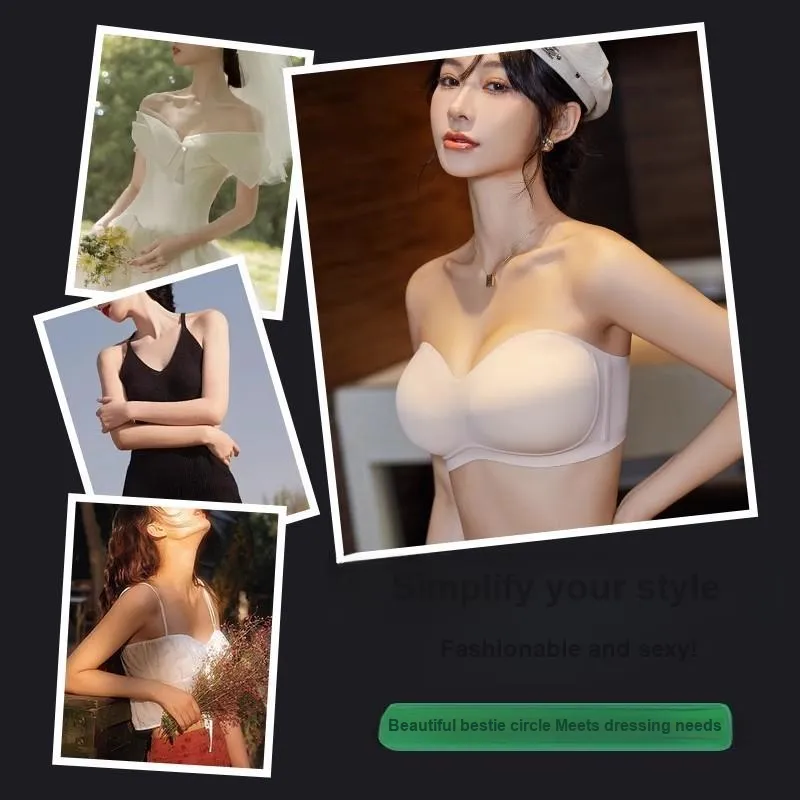Yilun Beauty Women's Strapless Bras-4