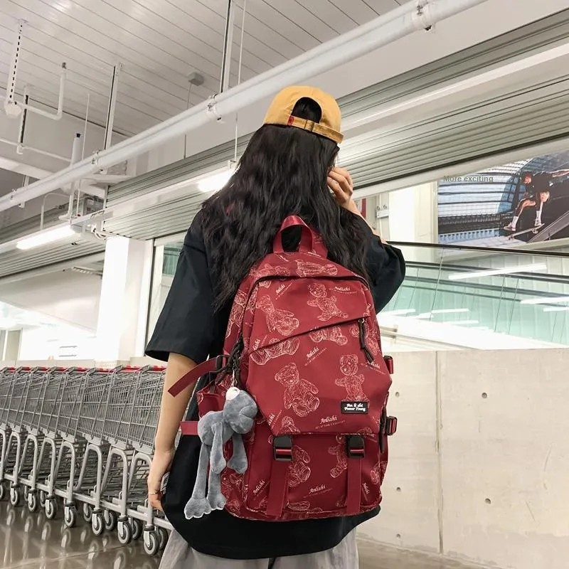 Alcohol dragon Backpacks-9