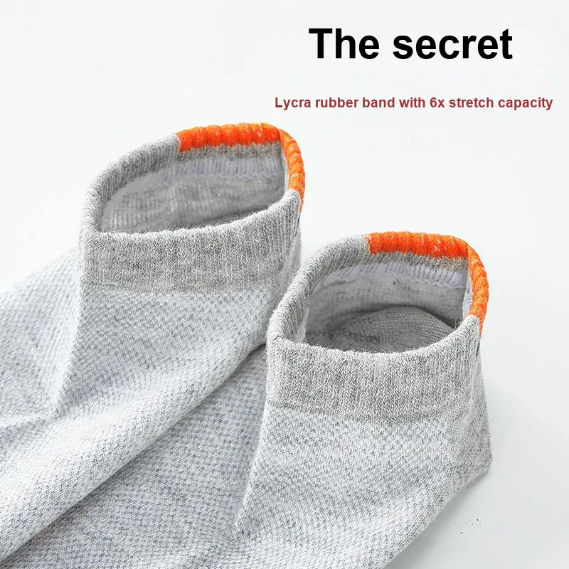 Lanza No Show Socks Men's 5 Pack-2