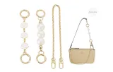 Gold-Tone Extender Chain (Camellia+Pearl+Decorative Chain)