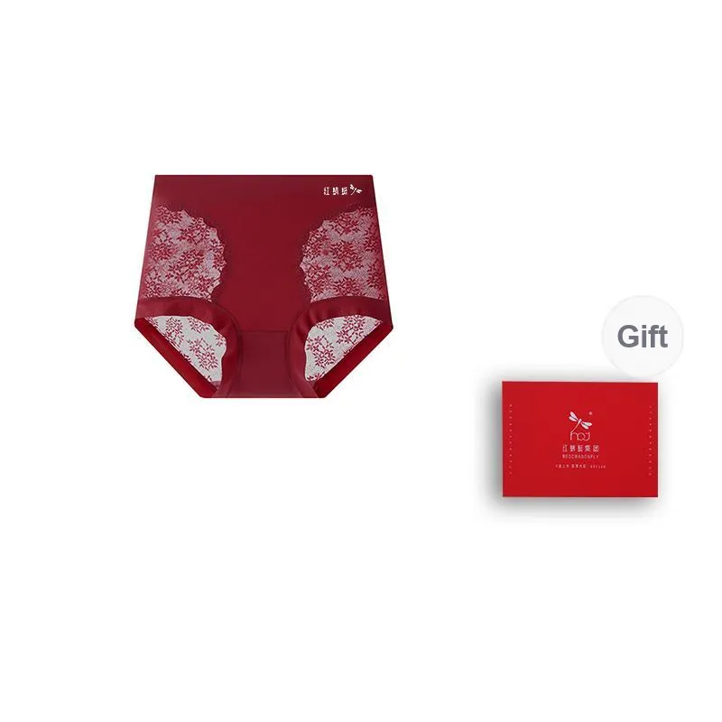 RED DRAGONFLY Underpants Women's Pack Of 1 Gift Box-5