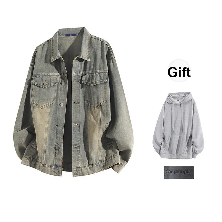 FAX FOR FMACM Denim Jacket Unisex-4