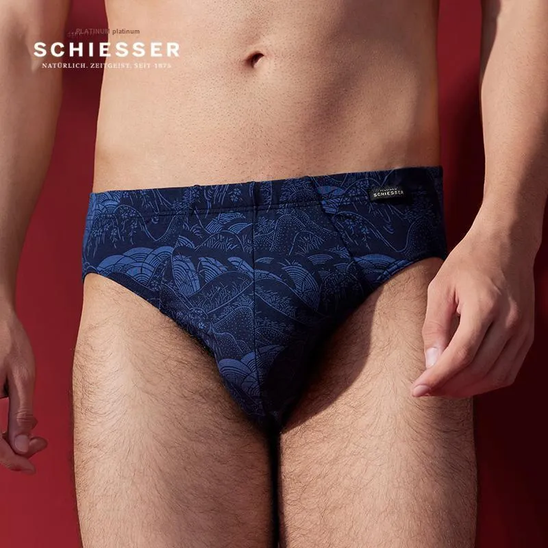 Shuya Underpants Men's 1 Pack Royal Blue-2
