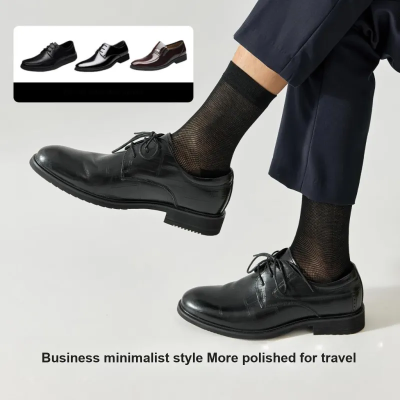 Temooues Mid Calf Socks Men's 5 Pack-3