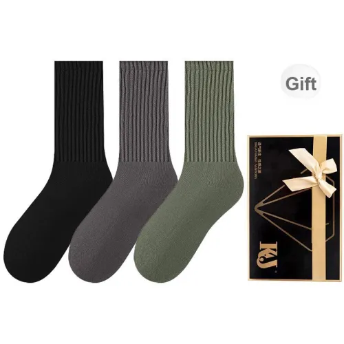 KJ Mid-Calf Socks Unisex Gift Box Combination