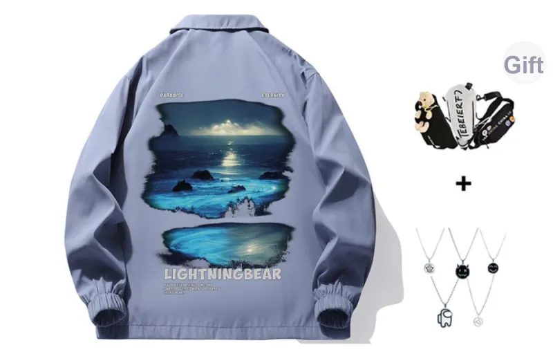 LIGHTNING BEAR Jackets Coats Unisex-12