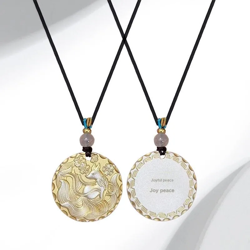Welcome To The Treasure Alloy Necklaces Unisex-4