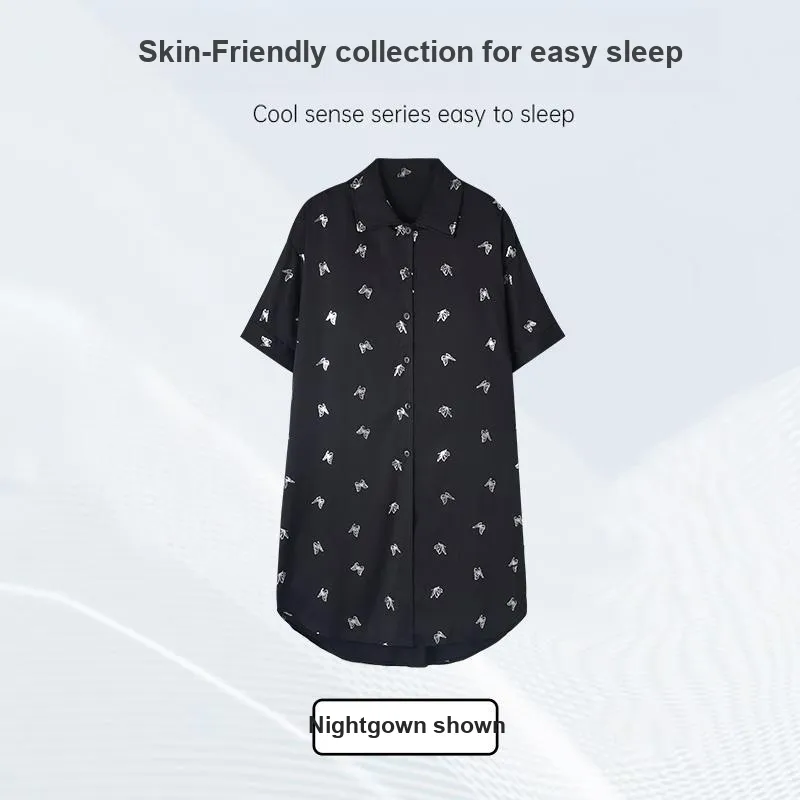 OUSHIBO Women's Nightgowns-3