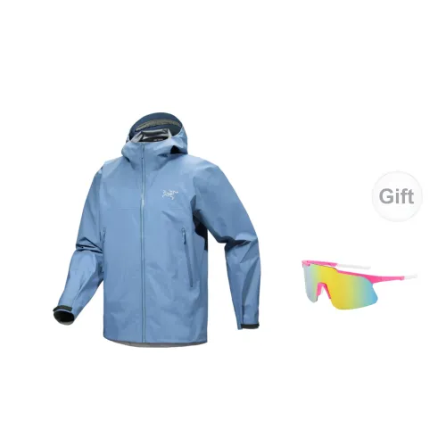 Arcteryx Beta Series Windbreaker Jackets Men Polished Stone Blue