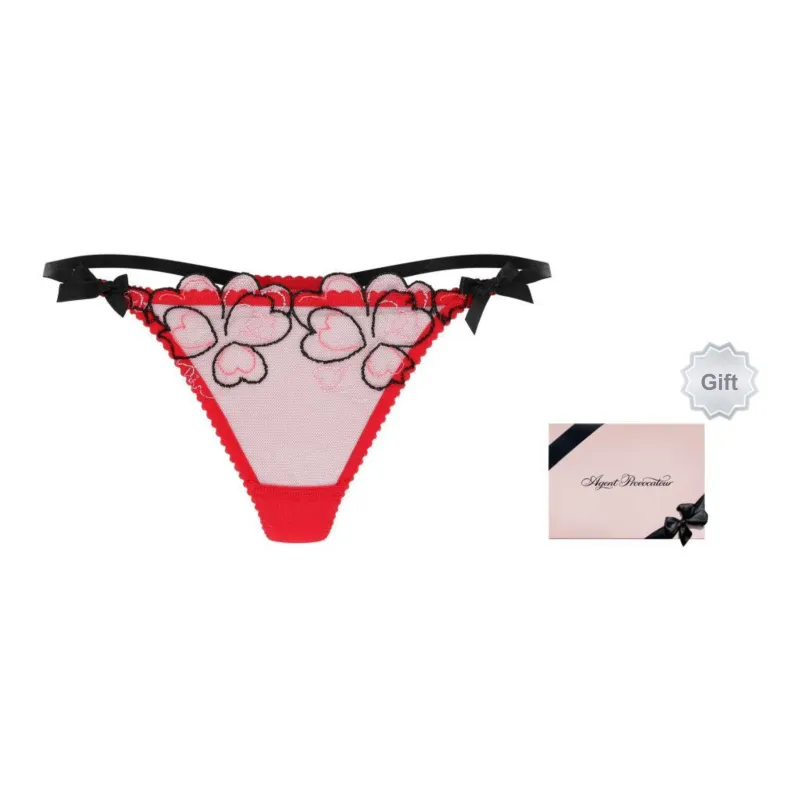 Agent Provocateur Underpants Women's 1 Pack Black/Red-2