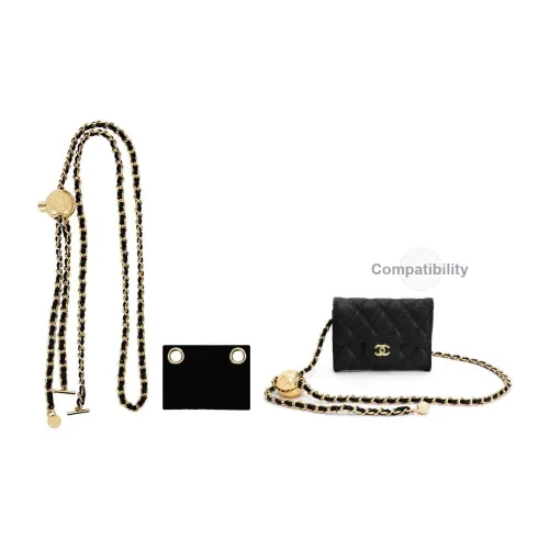 Lan Bao Fan Сплав Железо Сумка Аксессуар Сумка Ремень Унисекс Черный