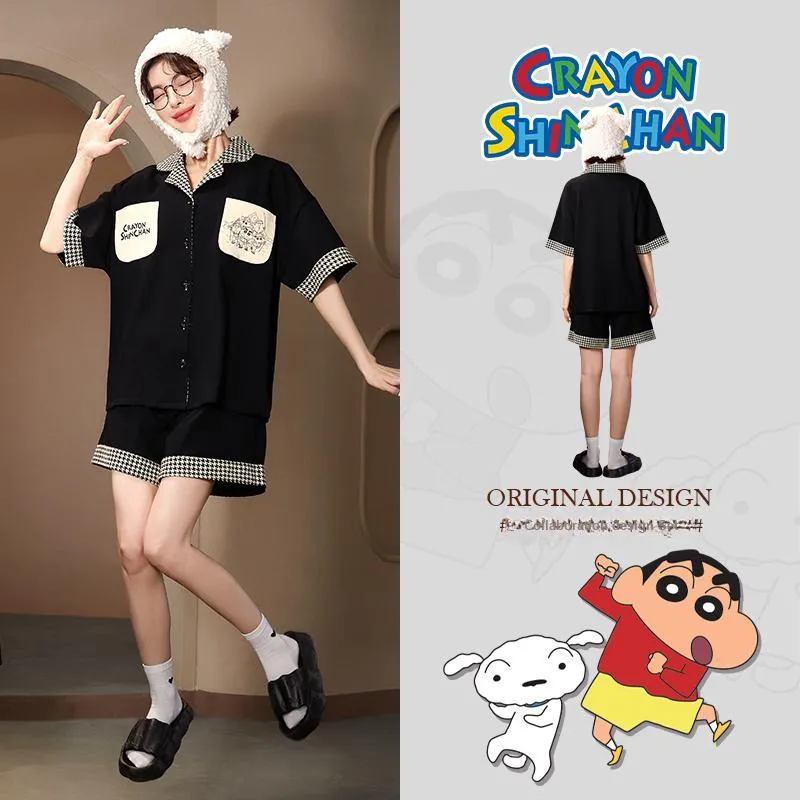 Gongdie x LABIXIAOXIN,LIANMINGKUAN Pajama Set Unisex Gift Box Set Black-1
