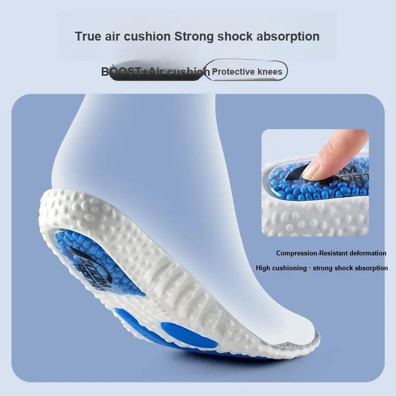 Footprint Tribe Stretch Fabric+PU+Air Cushion+ETPU+GEL Insoles Unisex-1