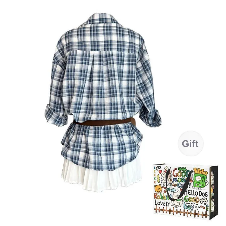 Dippanis Two Piece Skirt Sets Women's-1
