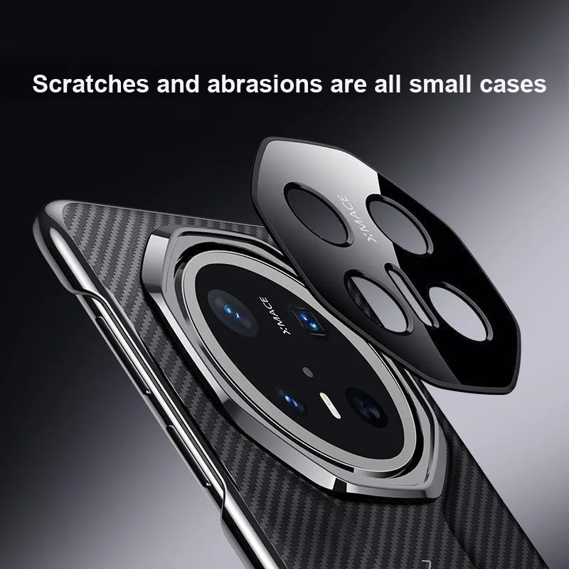 Record Star Carbon Fiber+PC Material Impact Resistant Phone Cases Compatibility With Huawei Mate 70 Business Formal-4