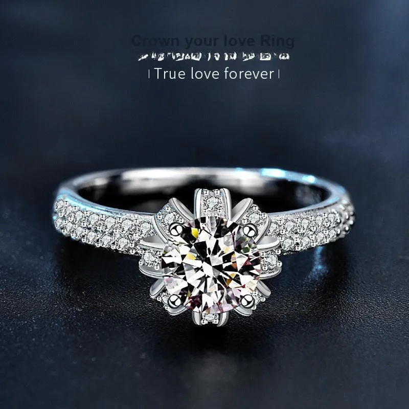 WUMZK S925 Silver Rings Women's-3