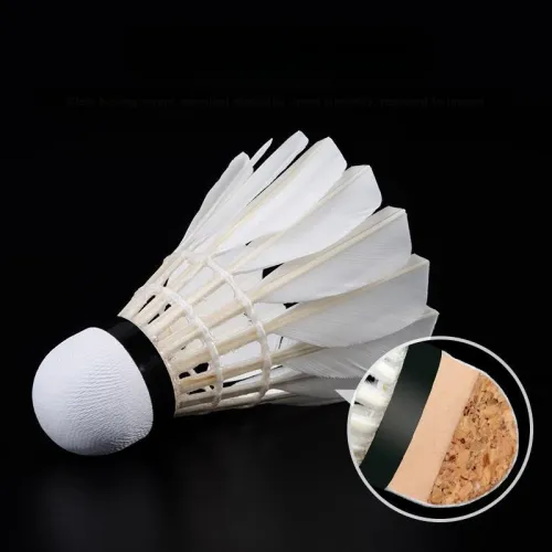 Global Wind Size 10 12 Pack Water Duck Feather Humped Duck Feather Training Competition Food Shuttlecocks