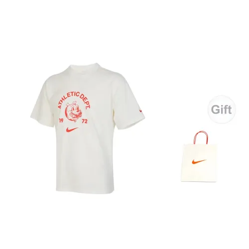 Nike T-Shirts Men White With Gift Bag