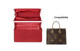 Onthego Red Plush Liner (Compatible with Medium Size)