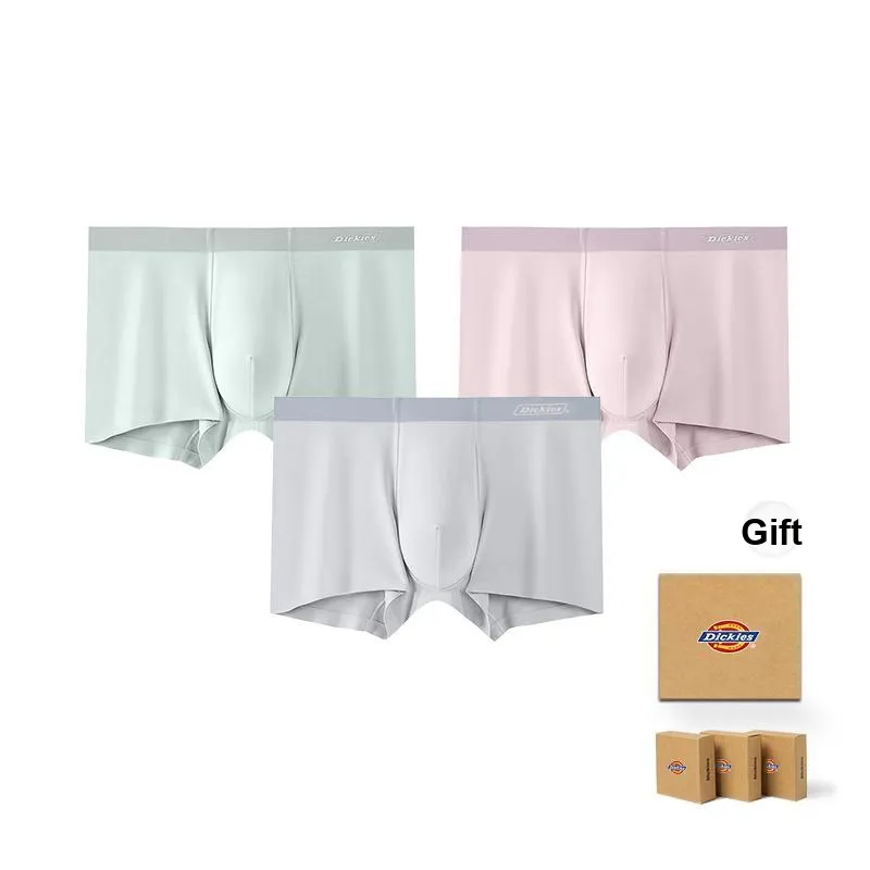 Dickies Underwear Gift Box Men's Seamless High Rebound Boxer Briefs 3 Pack-16