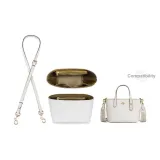 [Clothing Sets]White Crossbody Shoulder Strap+DuPont Paper Liner