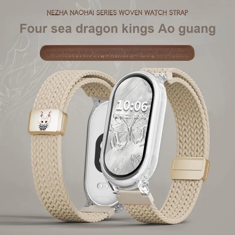 Mr. Strap Watch Bands Xiaomi Compatibility 145~210mm Fabric Material Unisex-11