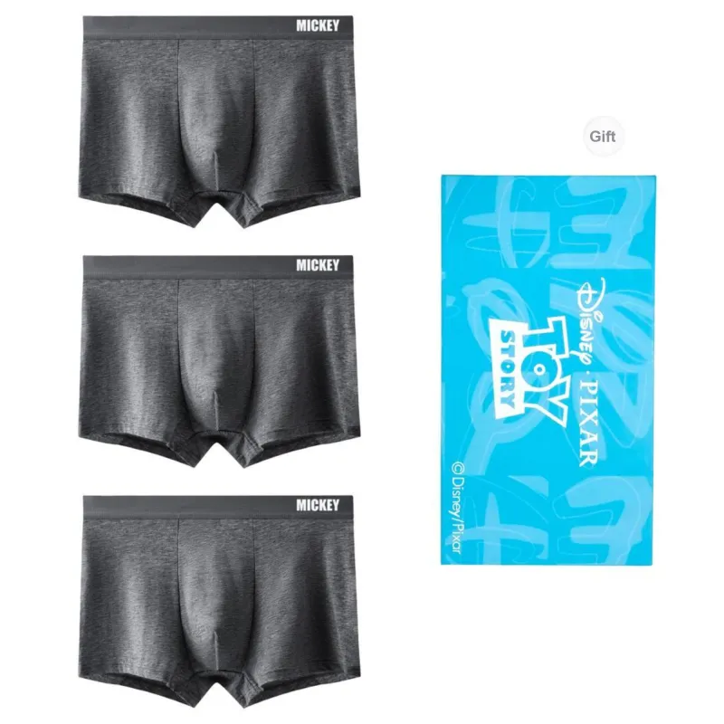 Disney Mickey Series Underpants Men's Gift Box Combination-3