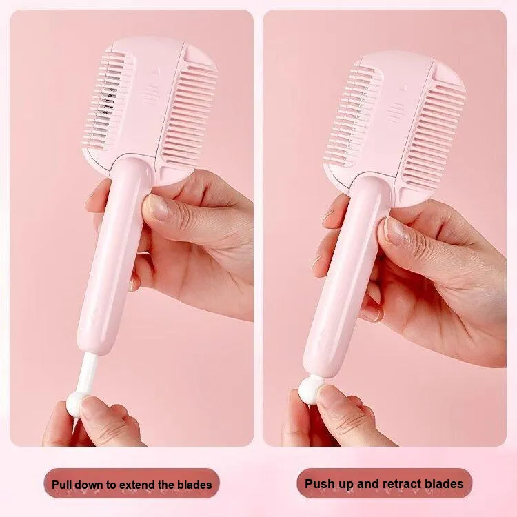 ZHENZI Hair Trimmer, Haircutting Comb, Thinning Comb Hairdressing Tools Convenient-3