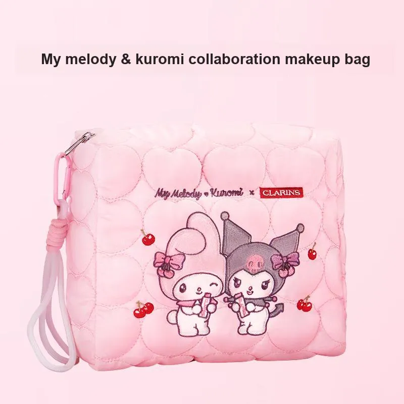 JIAOYUNSHI x MEILEDIKULUOMI Cute Cartoon Makeup Bags Portable Storage-1