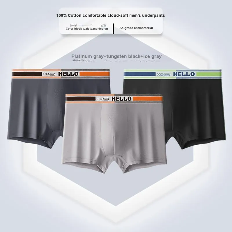 MIIOW Underpants Men's Box 3 Pack-4