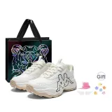 White/Black (Black Tiger Shopping Bag+Stars Shoe Charm)