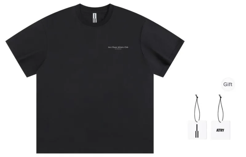 Atry Alphabet Slogan Series T Shirt Unisex-1