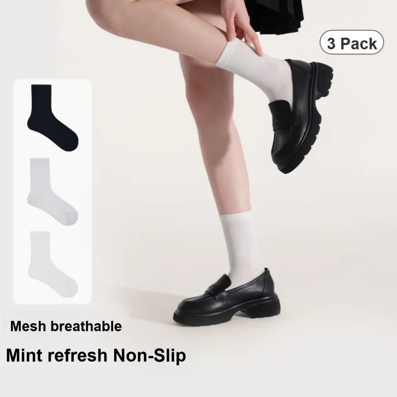 Ubras Comfort Socks Series Mid Calf Socks Women's 3 Pack-1