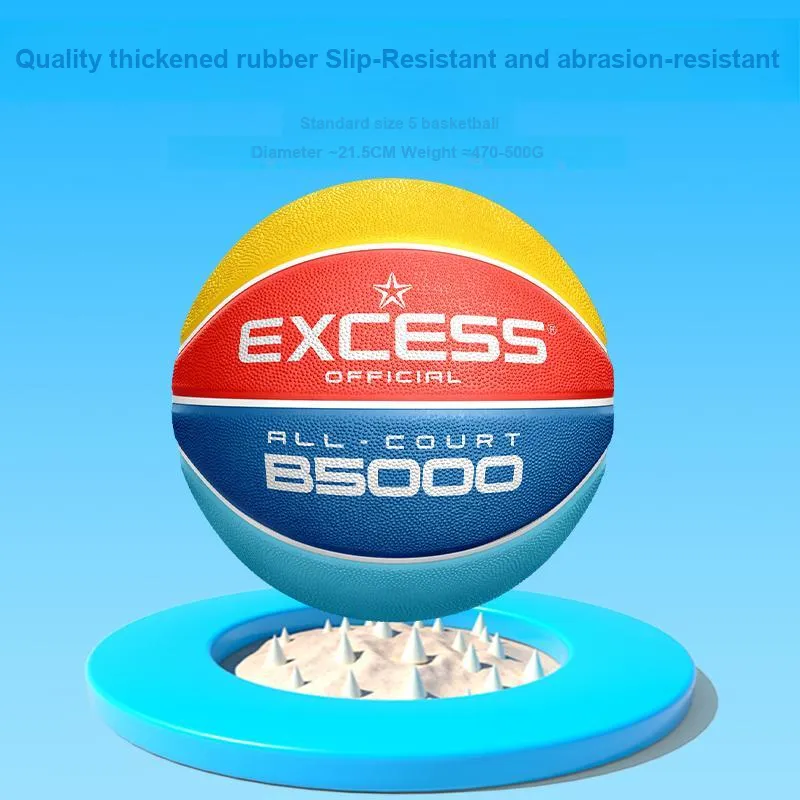 EXCESS Rubber Basketball Dream Pink Size 5 Ball Training Kids'-4