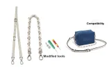 Leather Strap Adjustable Crossbody+Decorative Chain[Free Modified Accessories]