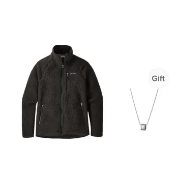 Patagonia Jackets Coats Men's Black Comes With Necklace