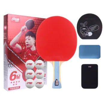 DHS Ping Pong Paddles Unisex Pure Wood Carbon