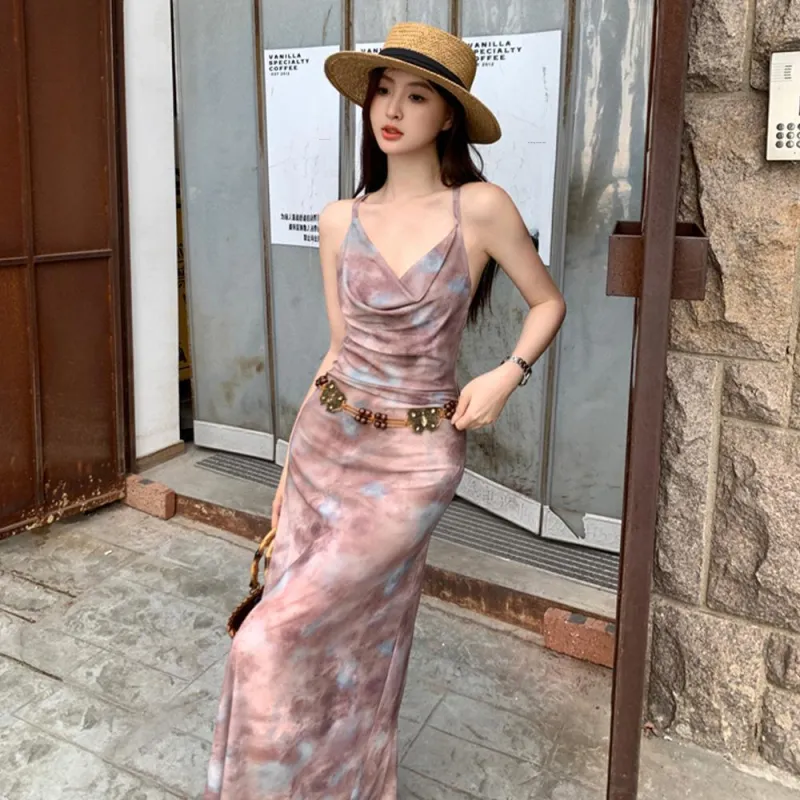 FLIM Sleeveless Dresses Women's-2