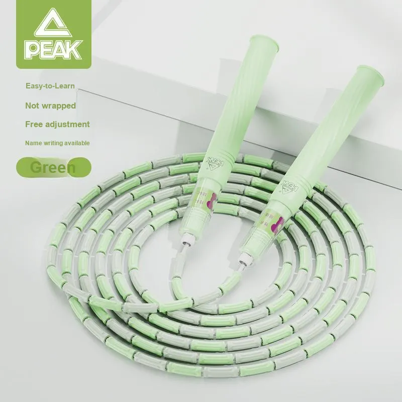 PEAK Casual Entertainment Non Countable Jump Ropes Beginner/Kids'/Students' PVC Twine Material 3m Blue/Green/Pink-9